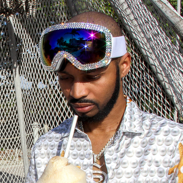 cool goggles Summerz Fashion Crystal Ski Goggles