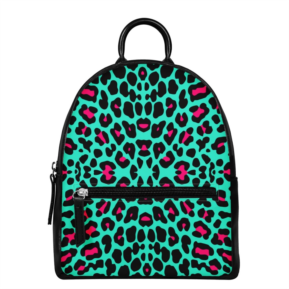 Miami Leopard Print Luxury Backpack