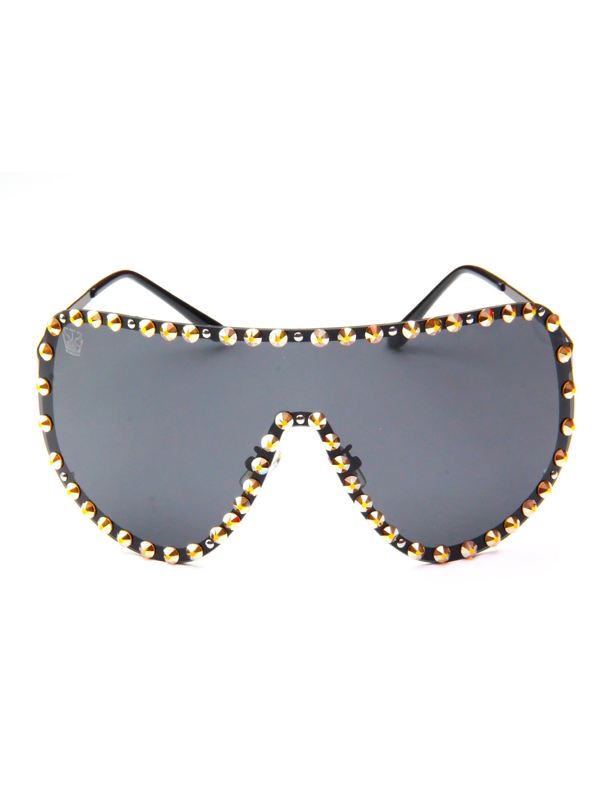 Paparazzi Sunglasses Black/Gold