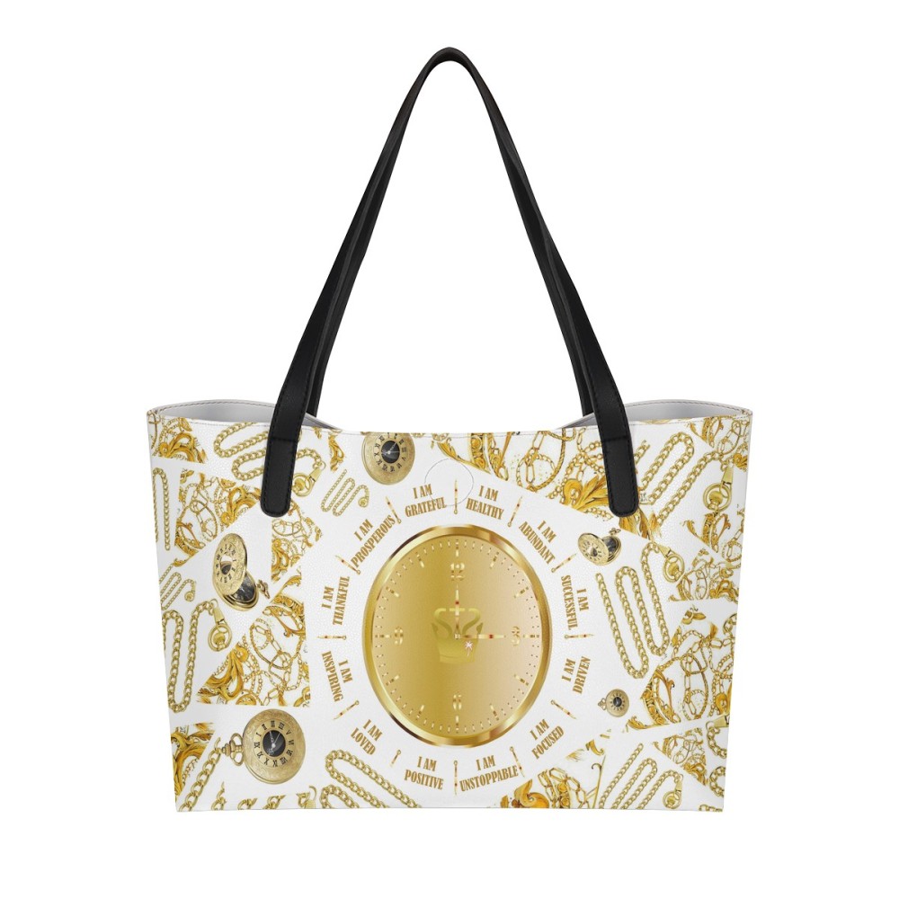 Perfect Timing Affirmations Tote Purse