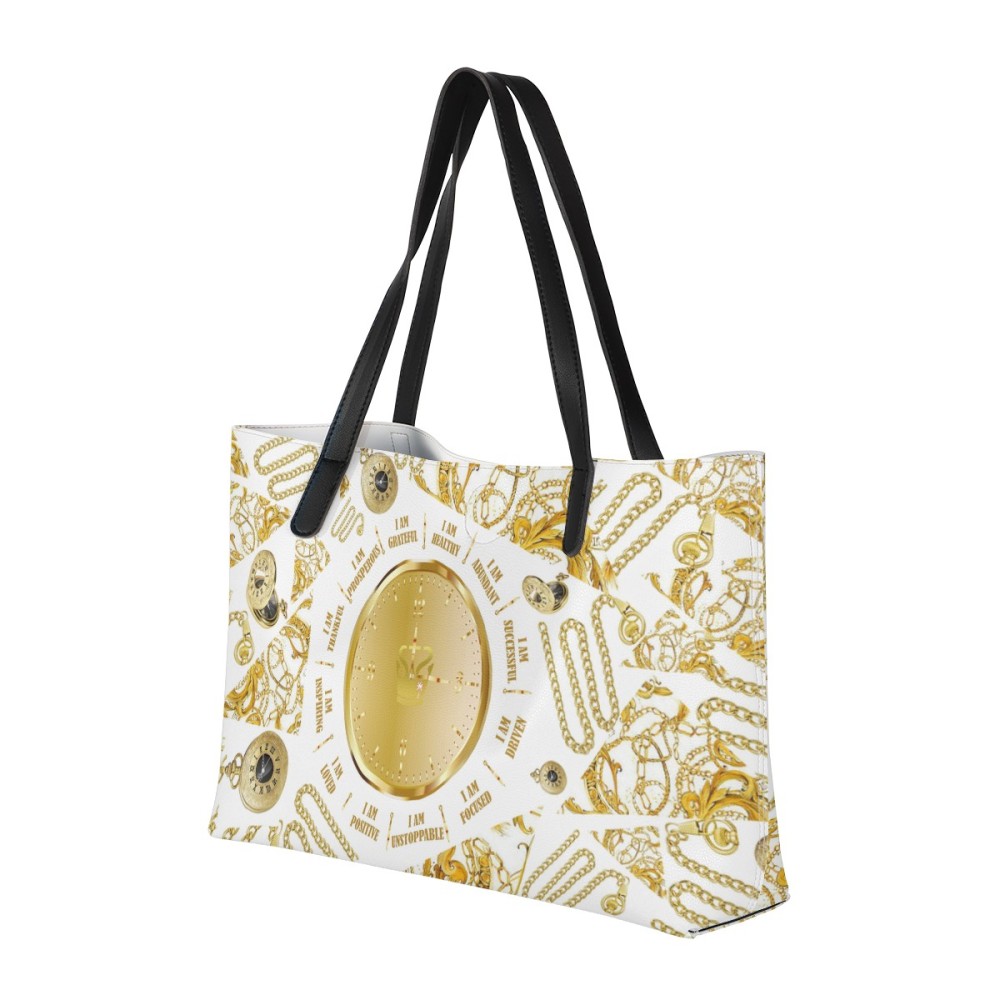 Perfect Timing Affirmations Tote Purse
