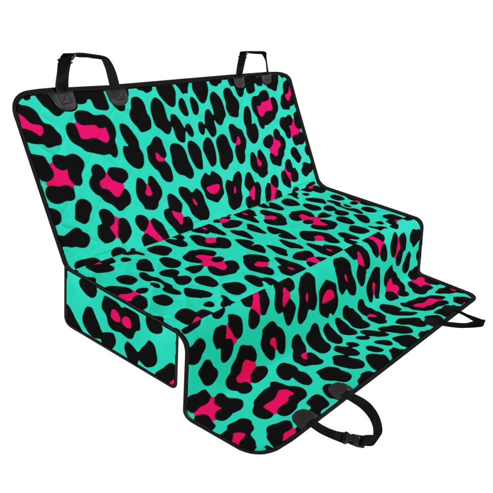 Miami Leopard Print Pet Seat Covers