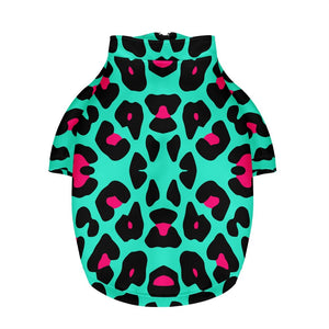 Miami Leopard Print Pet sweater