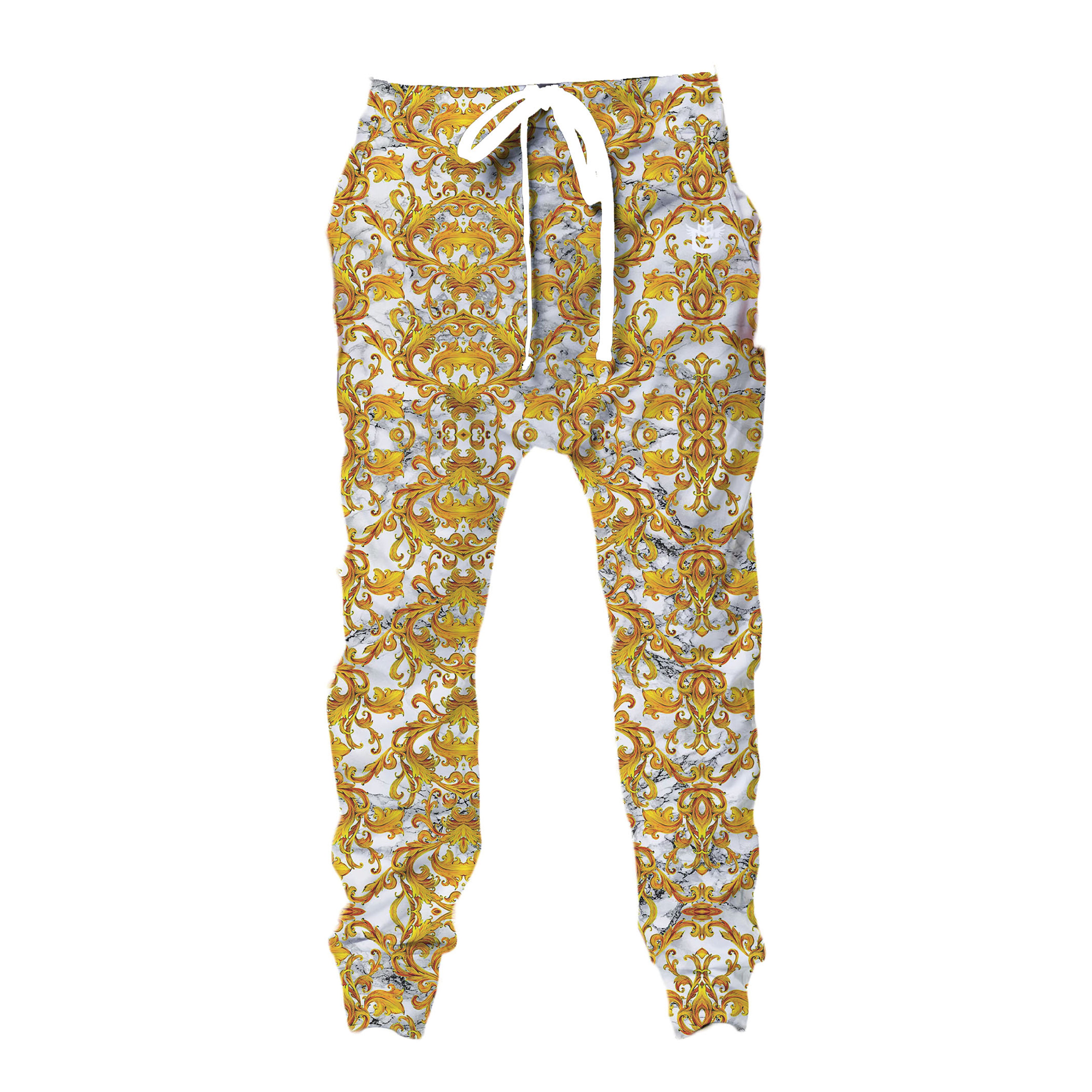 Golden Marble Joggers