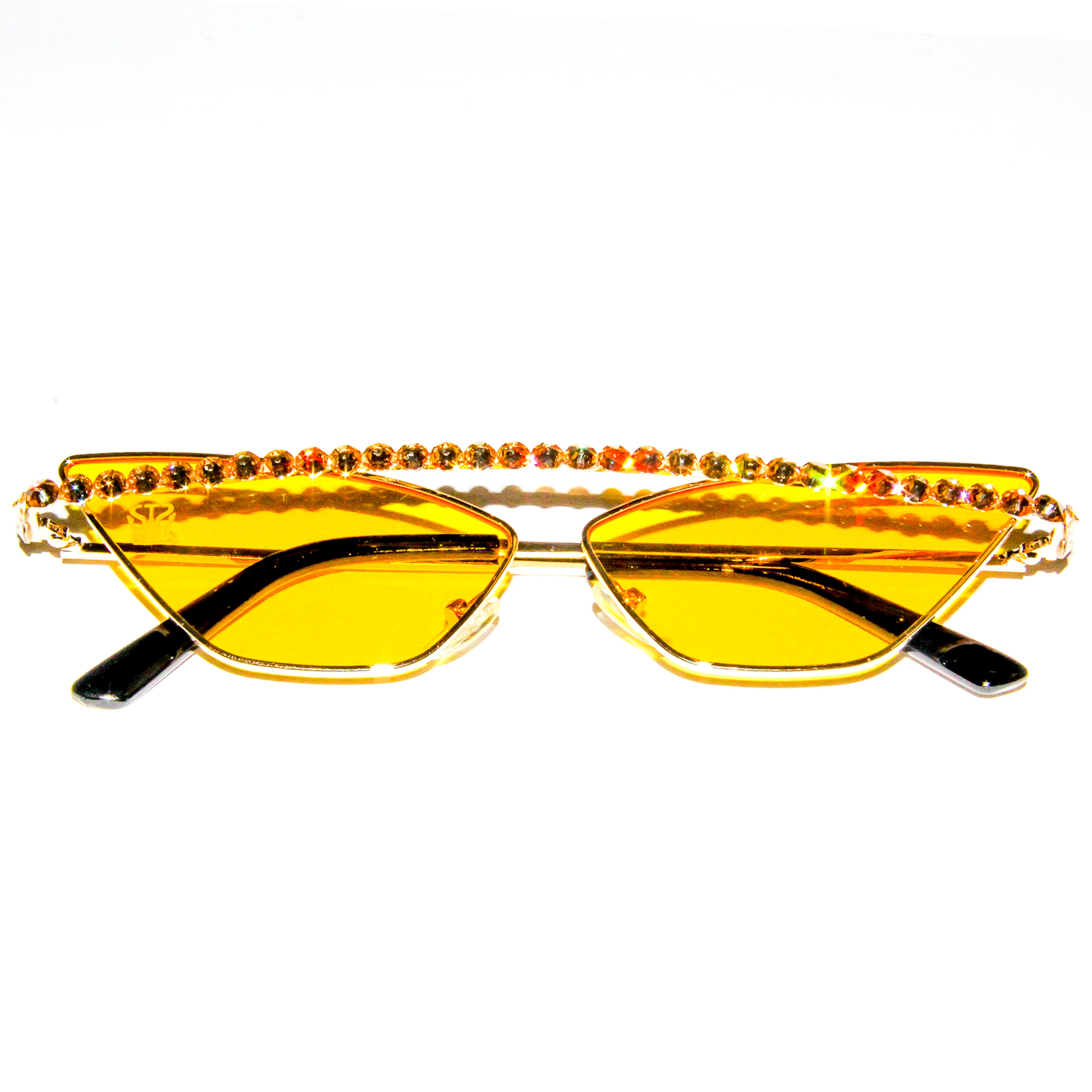 Yellow Stellar Crystal Sunglasses