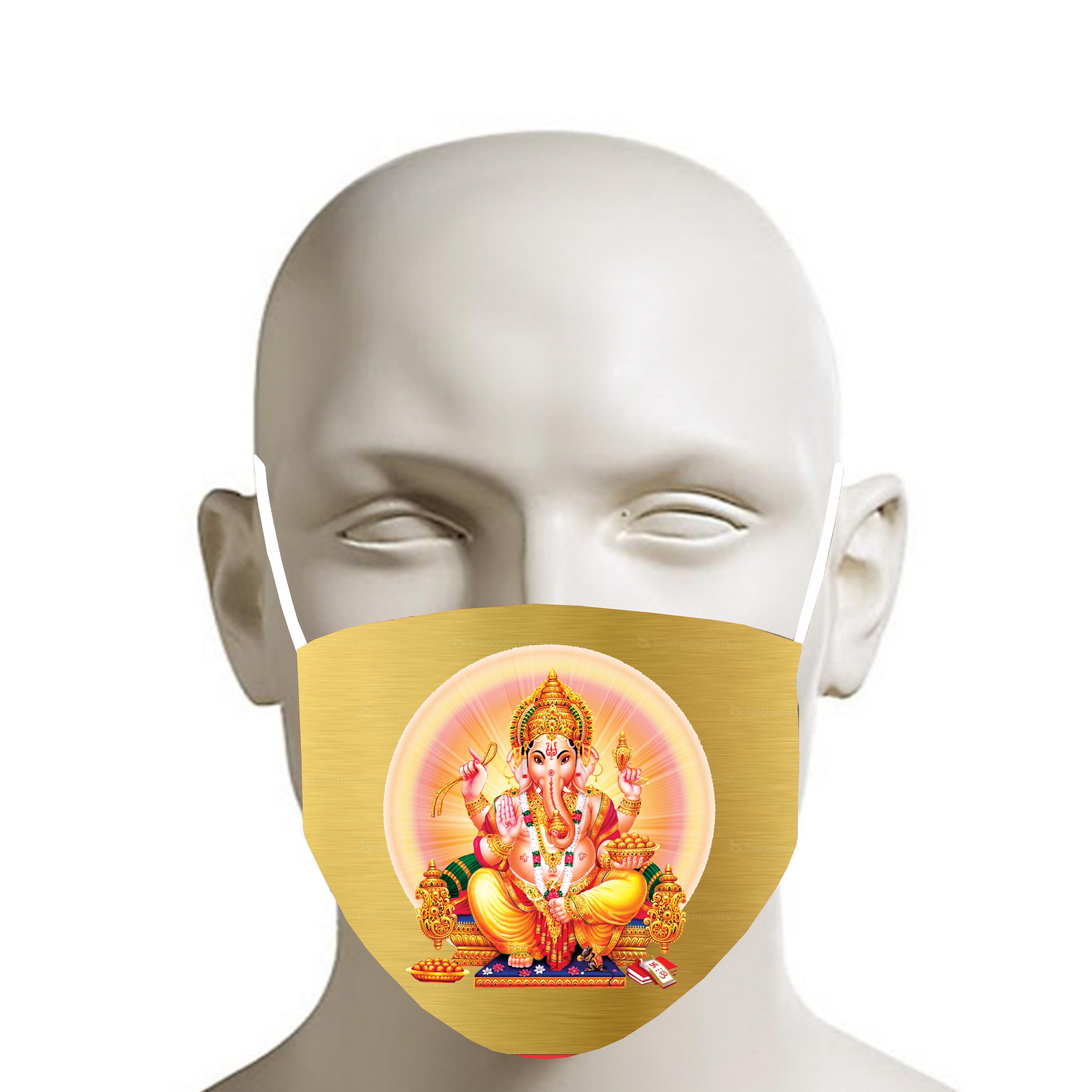 Ganesh Mouth Mask 😷