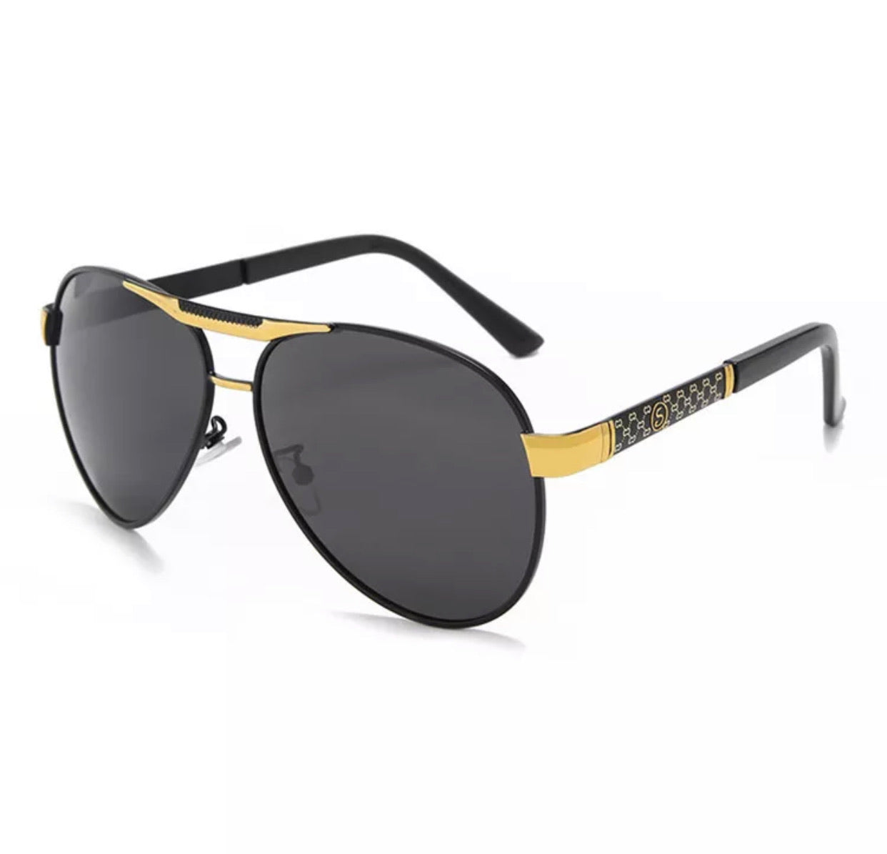 Black/Gold Modish Sunglasses – Summerz Fashion