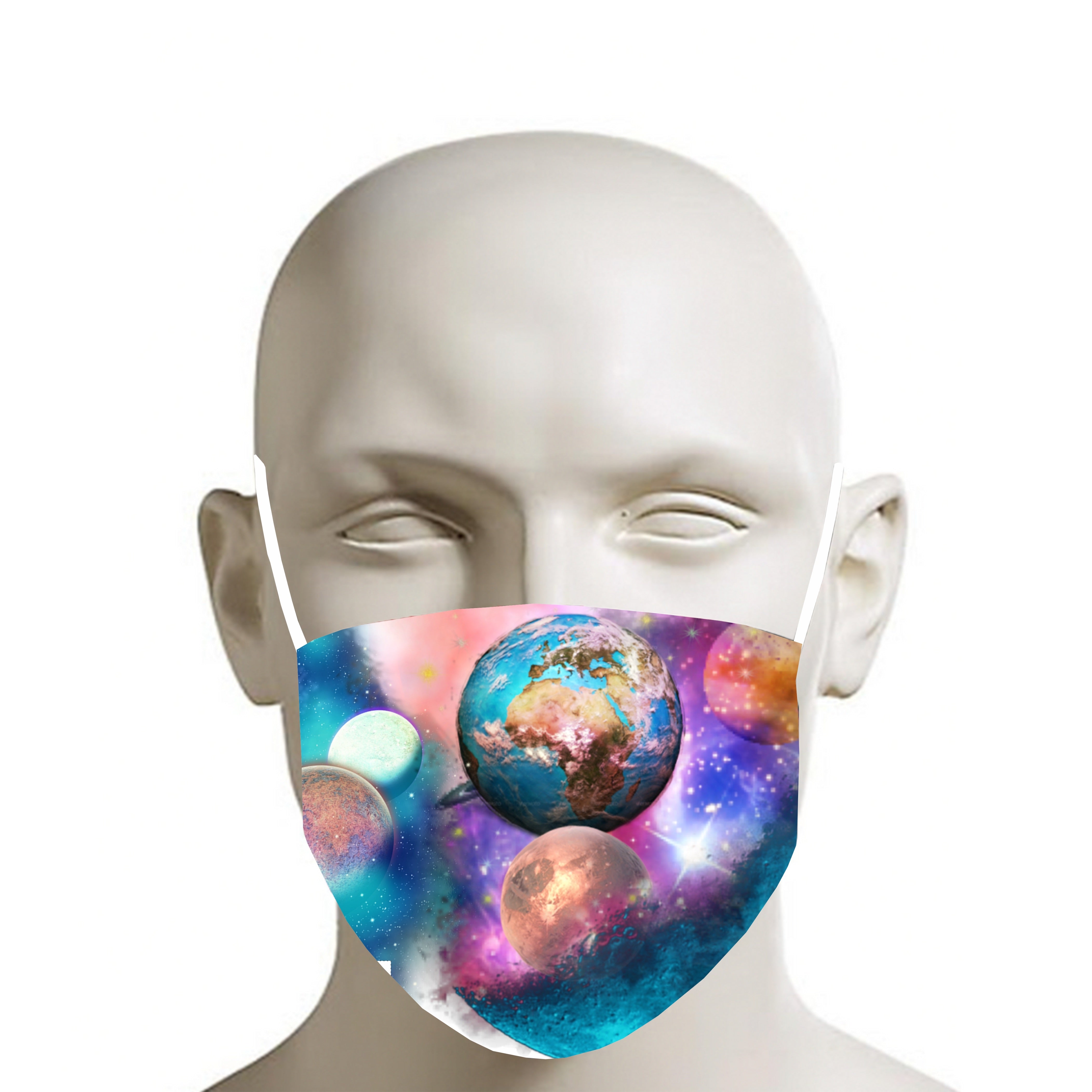 Galaxy Planets 🪐 Mouth Mask 😷