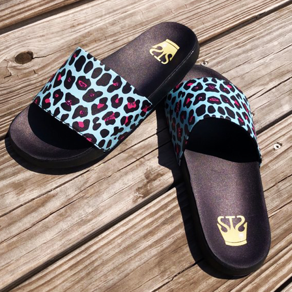 Miami Leopard Sandals