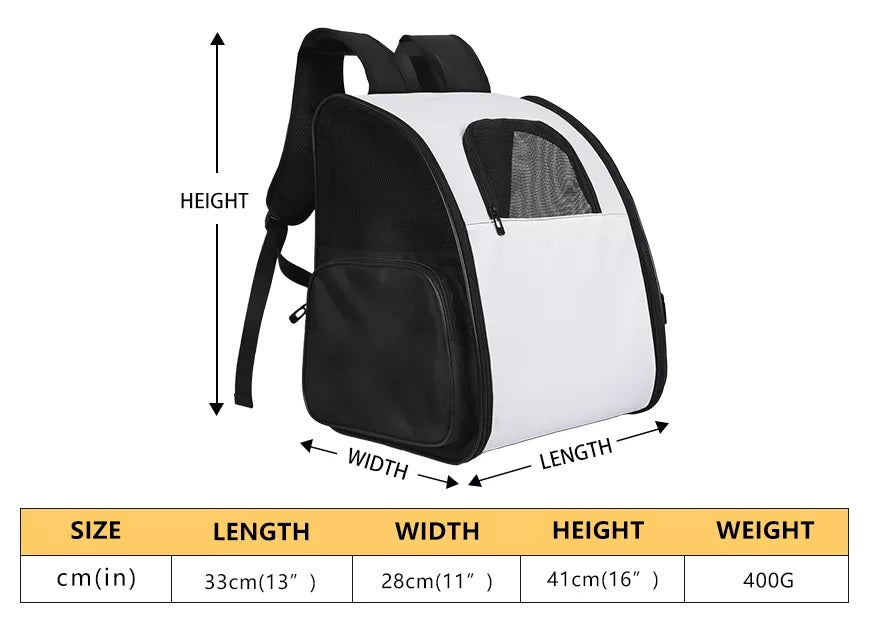 Miami Leopard Print Luxury Pet Carrier Backpack