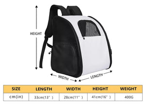 Miami Leopard Print Luxury Pet Carrier Backpack